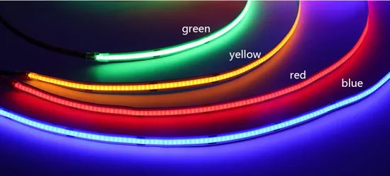 Red/Green/Blue/Yellow/Pink/Orange COB LED Strip Dotless Linear Lighting Ambient Light