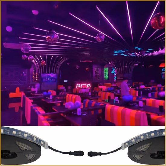 DMX Flexible LED Strip 60LED 10pixels