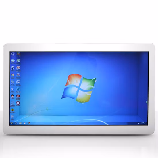 21.5 Inch Transparent Commercial Advertising Display Network WiFi Media Video Ad Player LCD Digital Signage Interactive Touch Screen Kiosk