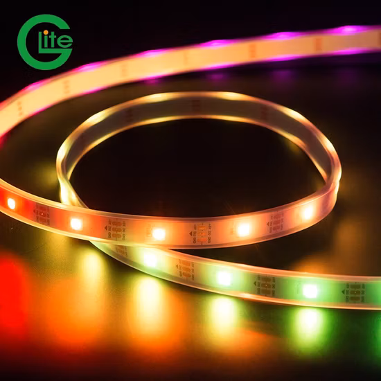 Digital Sk6812 Adressable Programmable T Shirt Addressable RGB LED Strip 5V