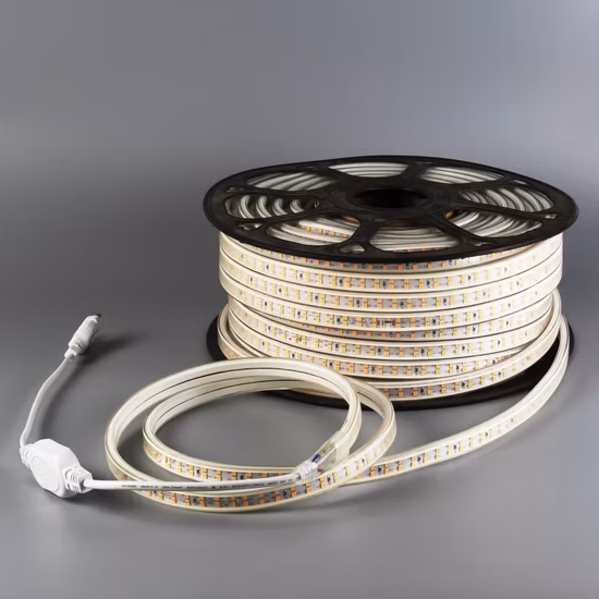 AC110/AC127V/AC230V/260V 8mm/10mm/12mm/13mm/15mm/16mm 180LED/Mac High Voltage LED Flexible Strip for Construction Sites, Tunnel, Road Maintenance, Tree Lighting