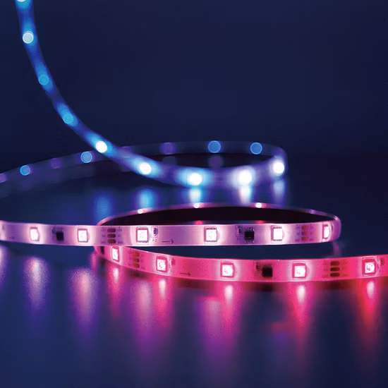13.1FT RGB+IC Remote APP Control Ambient Waterproof LED Strip Light