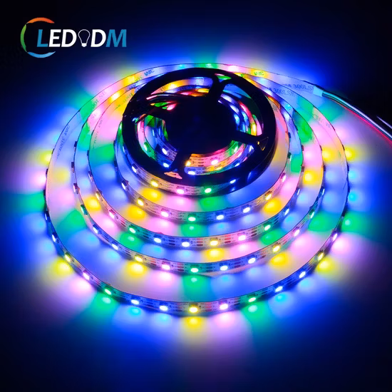 Pixel LED Strip Sk6812 Ws2812 144LED Strip 5V IP20 Non-Waterproof