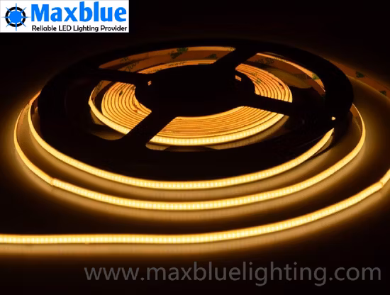 Red/Green/Blue/Yellow/Pink/Orange COB LED Strip Dotless Linear Lighting Ambient Light