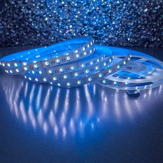 Good Quality 5V LED Strip Light RGBW Sk6812 SMD5050 60/144LED/M 10mm Width LED Strip for Decorative Lighting