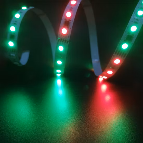 5050 RGB slide light strips programmable hotel music DMX LED Strip