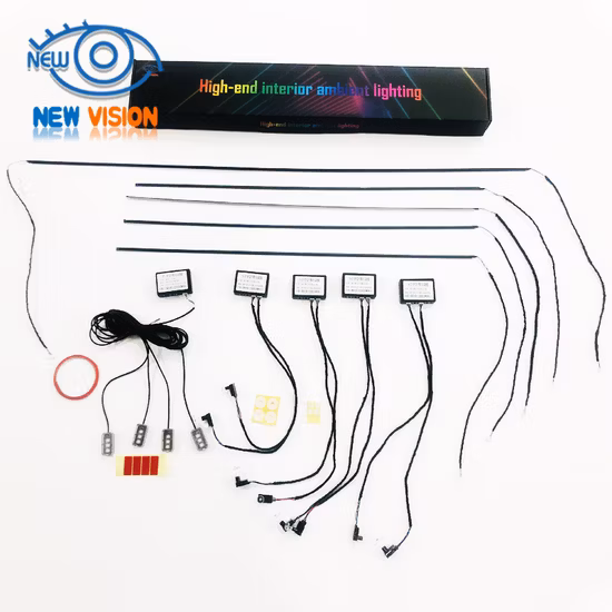 For Mercedes-Benz C Car Interior Plate LED Ambient Lights