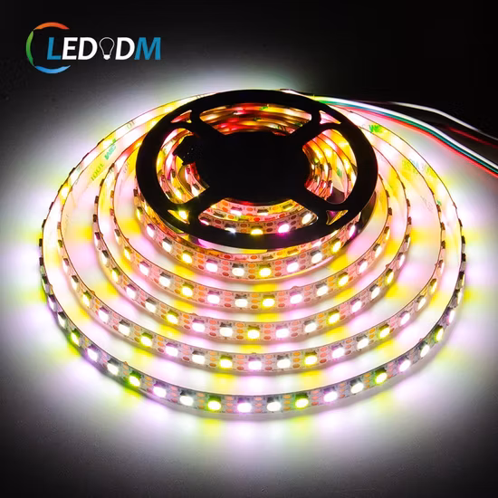 Digital Sk6812 Adressable Programmable 5V 144LEDs Addressable RGBW LED Strip