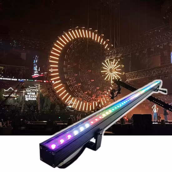DMX RGB SMD 5050 LED Pixel Digital 1m 60LED 72LED Bar DMX LED Light Strip for Stage