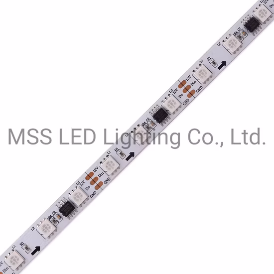 Digital Ws2811 DC12V 60LED Addressable Auto Light Magic Vehicle LED Pixel Strip
