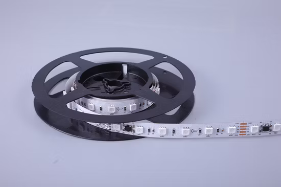 High Brightness DC12V 60LEDs RGBW Color Changing LED Tape Addressable LED Strip with External IC