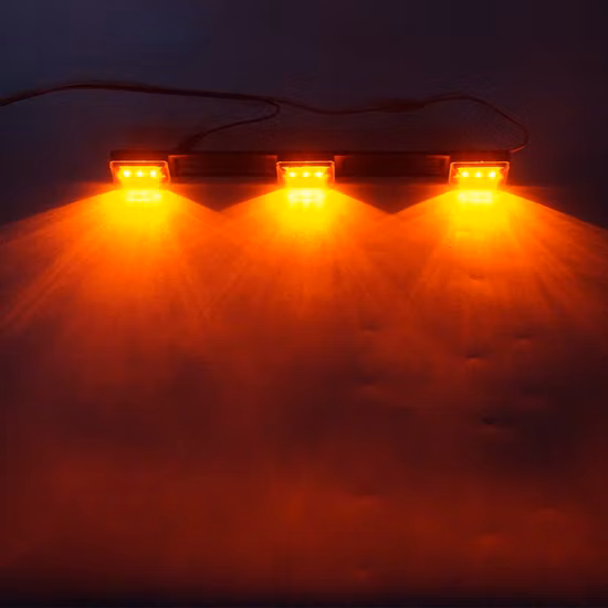 Amber LED Mark Light Slimline Strip